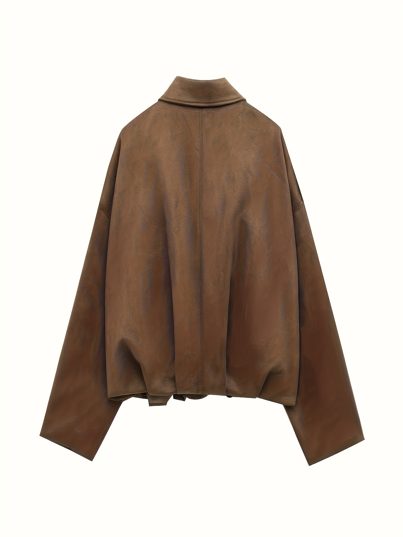 Siena™  | Krótka kurtka zamszowa w stylu retro