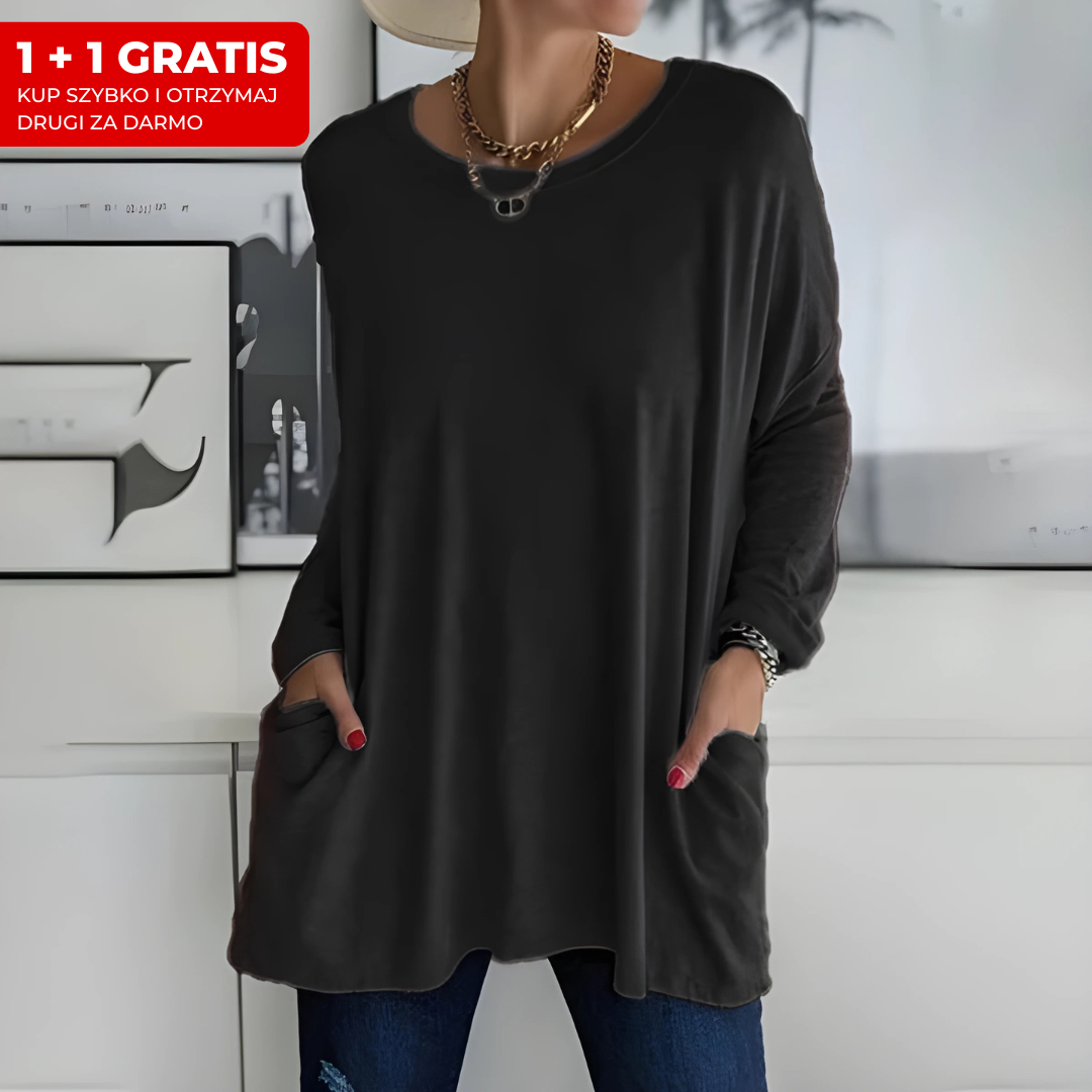 Wójcik™ | Luźna bluzka z długim rękawem (1 + 1 Gratis)