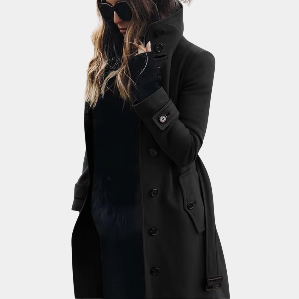 Mila™ | Stylowy i ciepły płaszcz trench dla kobiet