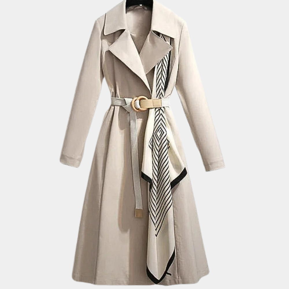 Helena™ | Elegancki długi płaszcz