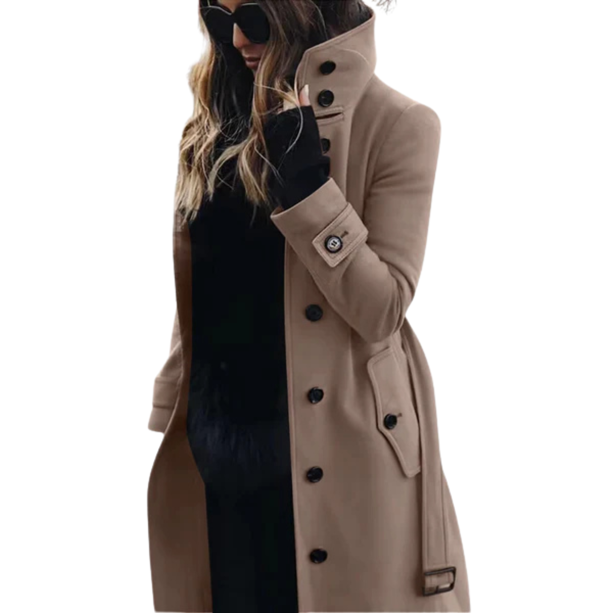Mila™ | Stylowy i ciepły płaszcz trench dla kobiet