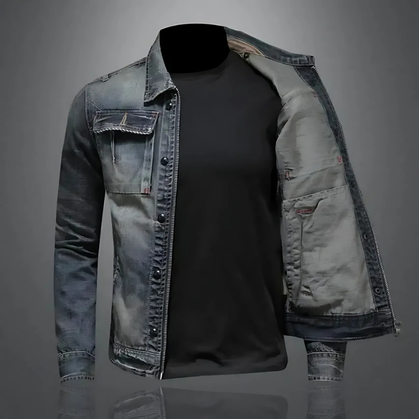 Wójcik™  | Wygodna kurtka jeansowa