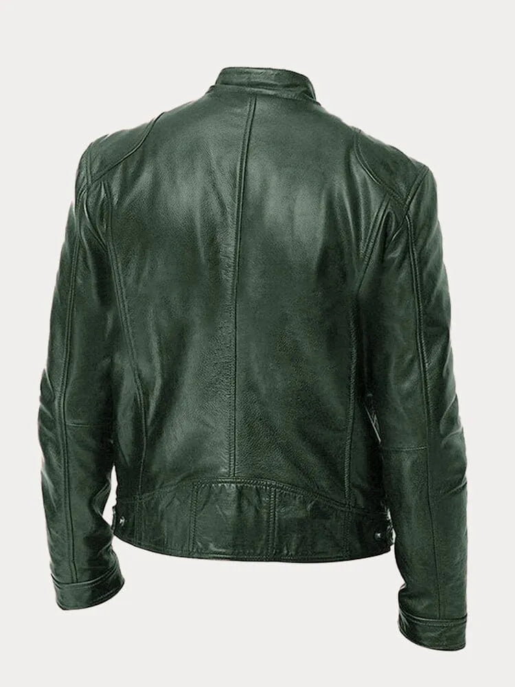 Wójcik™ | Kurtka casual skórzana