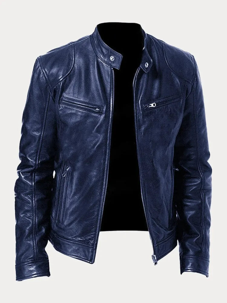 Wójcik™ | Kurtka casual skórzana