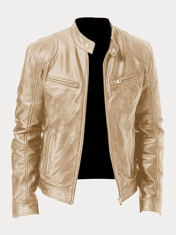 Wójcik™ | Kurtka casual skórzana