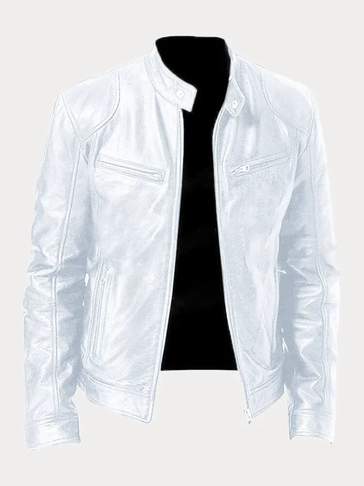 Wójcik™ | Kurtka casual skórzana
