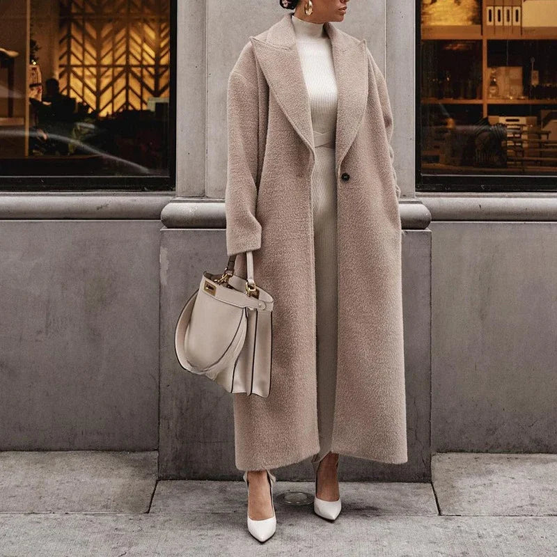 Marcelina™ | Luksusowy długi płaszcz