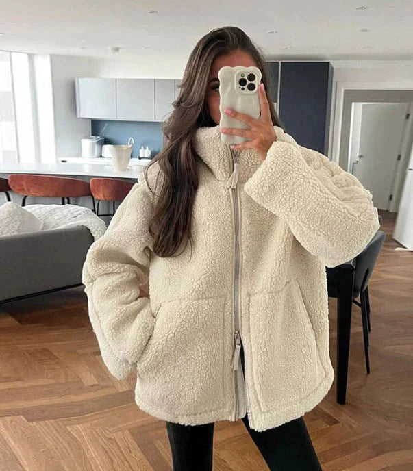 Kalina™ | Płaszcz Teddy Oversize